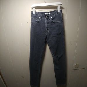 Helmut Lang High Waisted Masc Straight Leg Jeans